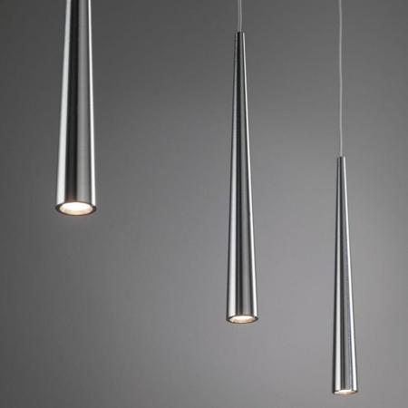 Paulmann 70930 Gutta Pendelleuchte LED 3x7W Alu