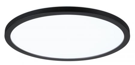 Paulmann 71012 LED Panel Atria Shine Backlight rund modern 293mm neutralweiß Schwarz
