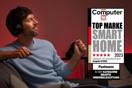 Paulmann 79815 Aptare ZigBee  Pendelleuchte dimmbar LED Alu gebürstet