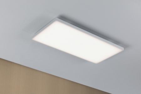 Deckenpanel ultraflach rahmenlos Velora 595x295mm in Weiß rechteckig Paulmann 79819