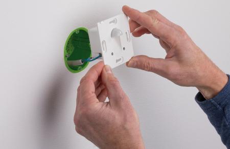 Paulmann 92922 Wand Einbauleuchte Set eckig 1x1.7W 2700K Weiß