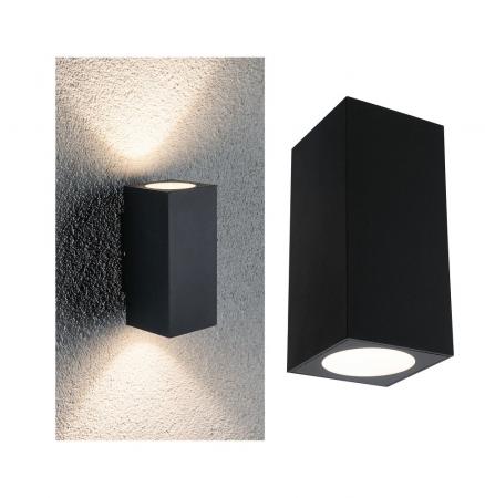 Paulmann 94328 Outdoor 230V ABL Flame 2x3W IP54 3000K Alu Dark Grey