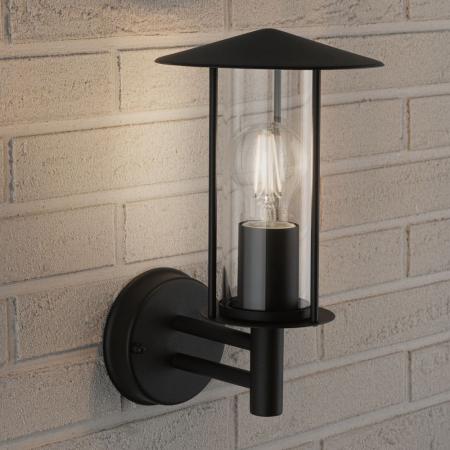 Paulmann 94398 Outdoor 230V Wandleuchte Classic IP44 E27 Metall/Glas Dark Grey