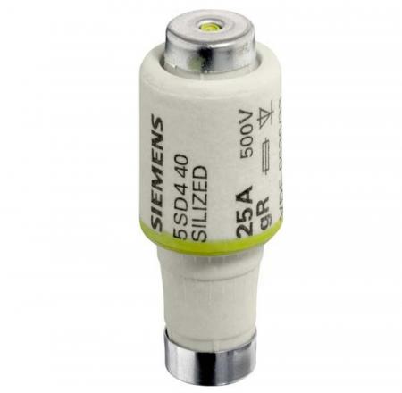 Siemens SILIZED-Sicherungseinsatz 5SD420 DII E27 16A 500V gR superflink