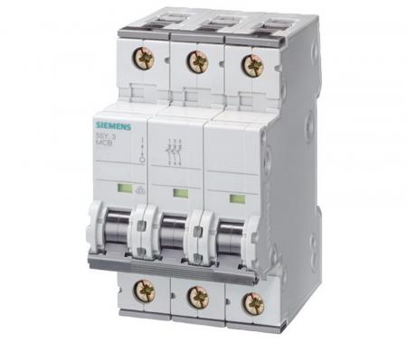 Siemens SENTRON Leitungs - Schutzschalter 5SY4350-7 50A C-Charakteristik 3-polig 10kA 400V