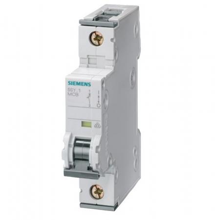 Siemens SENTRON Leitungsschutz Schalter 5SY5101-7 1-polig C1A 400V AC/DC 10kA