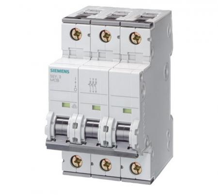 Siemens SENTRON 5SY6340-7 Leitungsschutz Schalter – 3-polig 40A Charakteristik C 6kA für sicheren Kurzschluss- und Überlastschutz