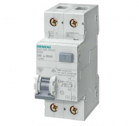 Siemens SENTRON FI/LS-Schalter 5SU1356-6KK13 1P+N Typ A B13A 30mA 230V 6kA