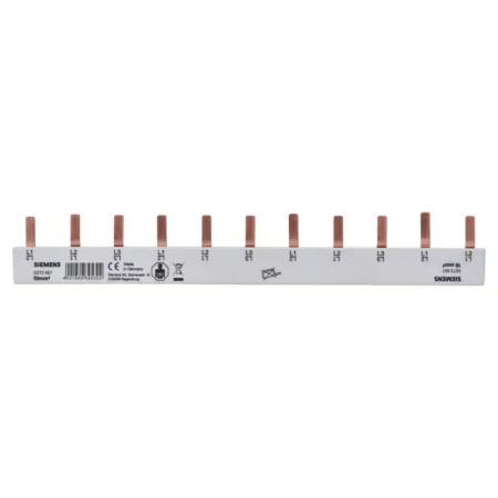 SIEMENS Stiftsammelschiene 5ST3667 10mm² 3-phasig/+ 8x Phase berührungssicher für SENTRON Schutzgeräte