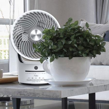 Fakir prestige TVC 360 Tischventilator weiß/schwarz