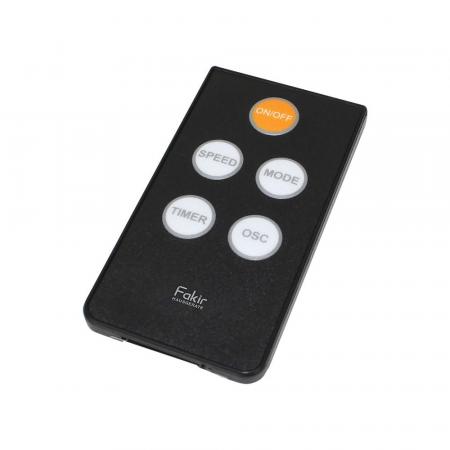 Fakir Premium Standventilator VC 46 S in Schwarz 3 Stufen, Timer, höhenverstellbar