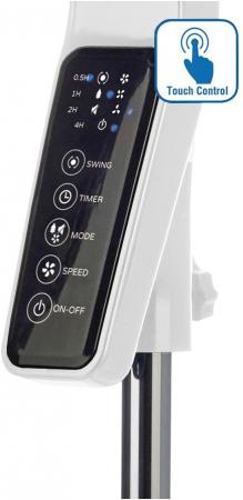 Fakir Standventilator VC 46 S weiß