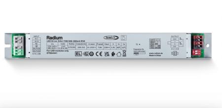 Radium DALI-Treiber OTDA4441 75W 200–350mA, DALI-2 DT6, Push-Dim, IP20