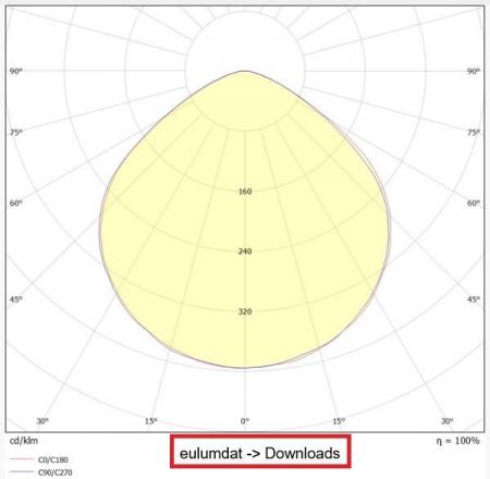 Radium LED Floodlight Star 74,1W 10000 lm 4000K neutralweiß IP65 100° IK06 schwarz