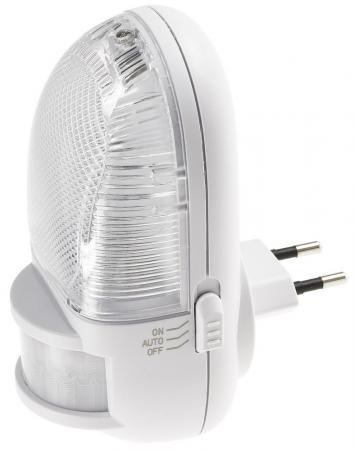 REV Ritter LED Nachtlicht mit Bewegungsmelder 230V, 3 weiße LEDs, On/Off/Auto