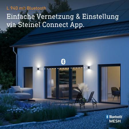 Steinel Wandleuchte L 940 SC mit Bewegungsmelder & Bluetooth