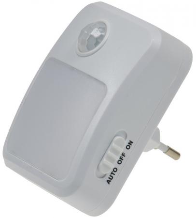 REV Ritter LED Nachtlicht mit Bewegungsmelder 230V, 6 weiße LEDs, On/Off/Auto