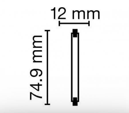 Radium RJH-TS 48W R7s Halogenlampe 230V 700lm 2800K dimmbar 80,3mm, Art.-Nr. 22315970