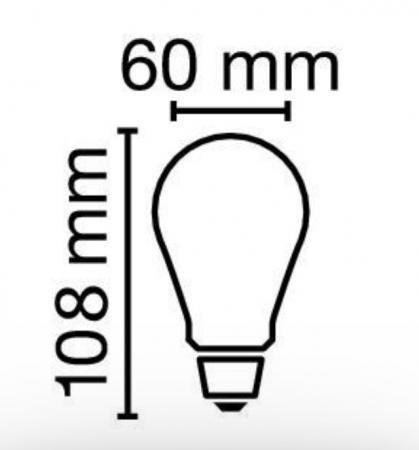 Radium LED Essence Klassik A 10,5W wie 100W E27 1521lm 3000K warmweiß matt