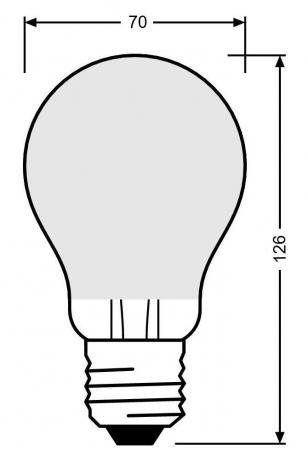 Radium LED Essence Klassik A 18W wie 150W 2452lm 4000K E27 Neutralweiß 330° matt