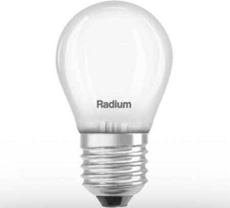 Radium LED Essence Tropfenform 4,2W wie 40W, 470lm, 3000K warmweiß, E27, matt, 330°, nicht dimmbar, Art.-Nr. 44120812
