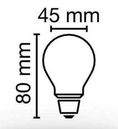 Radium LED Essence Tropfenform Filament 4,2W wie 40W 470lm 2700K E14 Warmweiß 330° klar