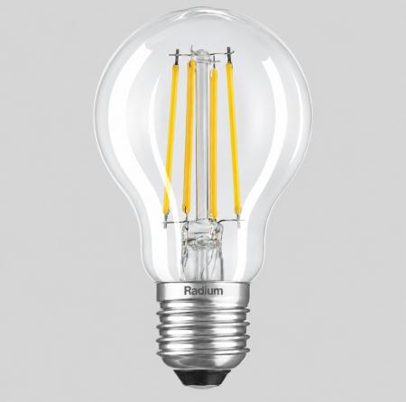 Radium LED Essence Klassik A Filament 5,9W wie 60W 806lm 4000K E27 Neutralweiß 330° klar