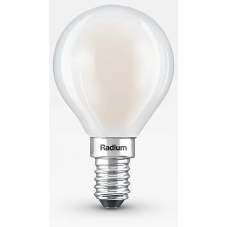 Radium LED Star Tropfenform matt 3,4W wie 40W 470lm 3000K warmweiß E14 300° dimmbar – Art. 44120860