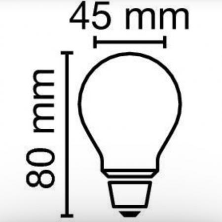 Radium LED Star Tropfenform matt 5,9W wie 60W 806lm 4000K neutralweiß E14 300° dimmbar – Art. 44120879