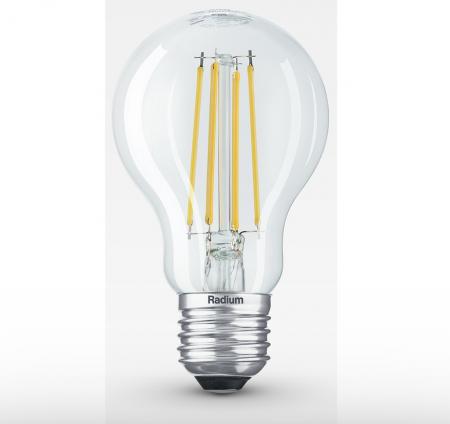 Radium LED Essence+ Klassik A Filament 3,8W wie 60W 806lm 2700K warmweiß E27 330° 108mm – Art.-Nr. 44225332