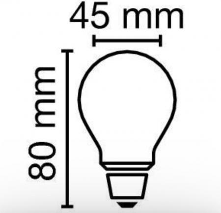 Radium LED Star Tropfenform matt 3,4W wie 40W 470lm 4000K neutralweiß 300° dimmbar E14, Art.-Nr. 44120861