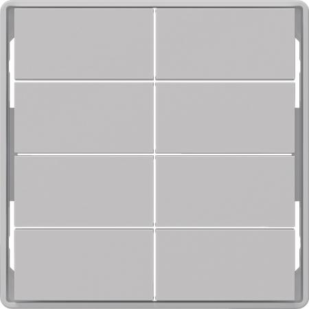 Berker 81184024 Tasten f.Tast.modul,8f,Q.x,alu