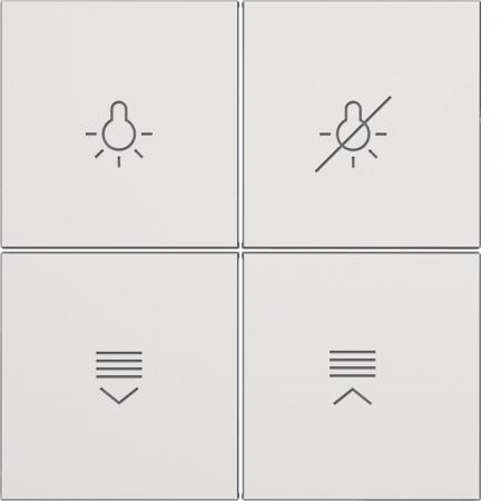 Berker 81182289 Tasten f.Tast.modul,4f,S.x/B.x,pw m,bel