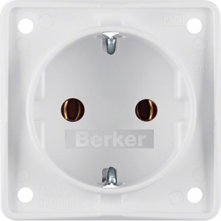 Berker 947782502 Steckdose SCHUKO Integro Einsätze pw