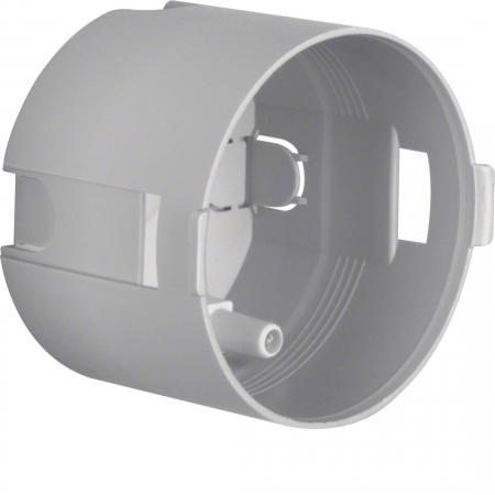 Berker 91820 Berührungsschutzdose Ø 45 mm, Integro Modul-Einsätze, grau