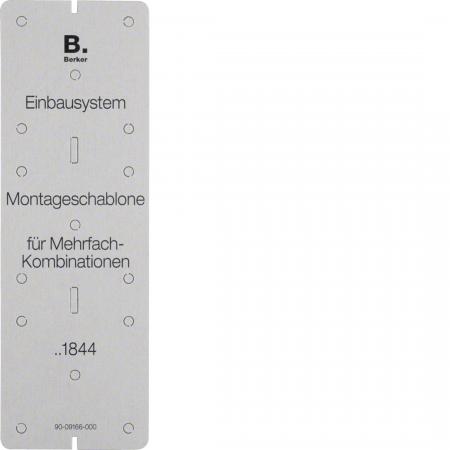 Berker 91844 Montageschablone 3fach