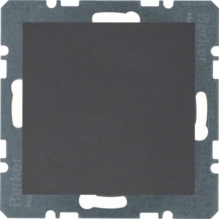Berker 10091606 Blindverschl. m ZS B.3/B.7 anthrazit ma