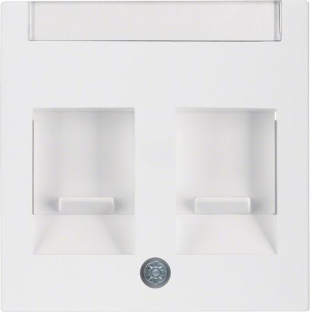 Berker 11811909 Zentralstück m Staubs u BF S.1/B.3/7 pw