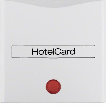 Berker 16401909 Hotelcard-Sch m AD u rot Lins S1/B3/7 pw