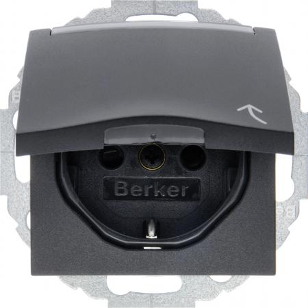 Berker 47461606 Steckdose SCHUKO m KD BSF BS S.1/B.x ant