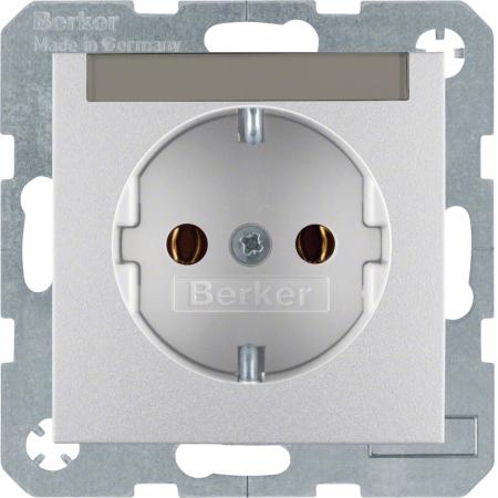 Berker 47501404 Steckdose SCHUKO m BF S.1/B.x alu matt