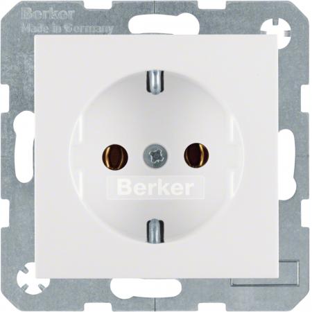 Berker 41431909 Steckdose SCHUKO S.1/B.3/B.7 polarweiß