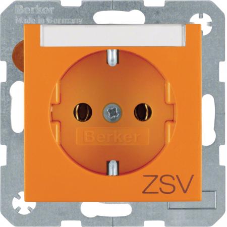 Berker 47501914 Steckdose SCHUKO m BF u Druck S1/B3/7 or