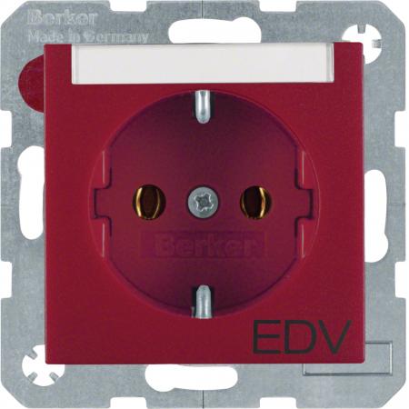 Berker 47501915 Steckdose SCHUKO m BF u Druck S1/B3/7 ro