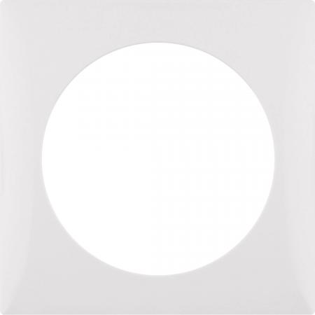 Berker 918272509 Rahmen 1fach Integro Flow polarweiß glän