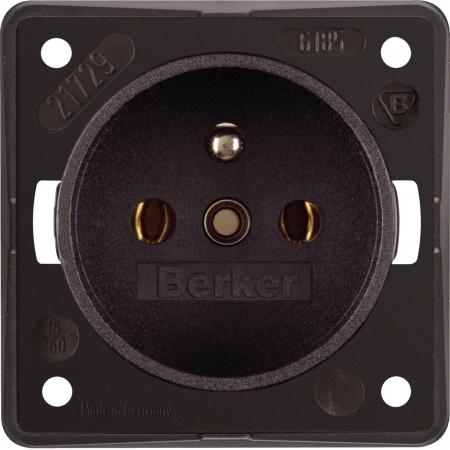 Berker 961852501 Steckdose mit SK-Stift ITG Eins braun ma