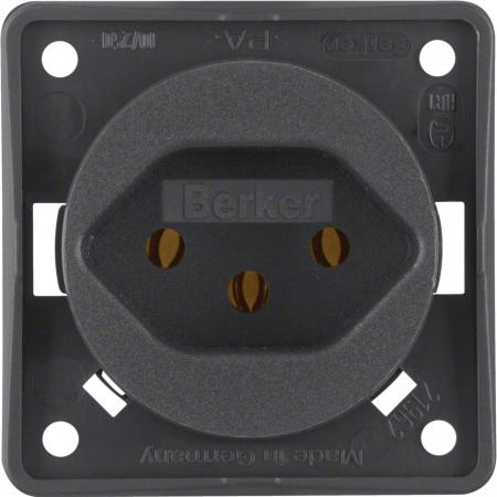 Berker 962492505 Steckdose mit SK CH Typ 13 ITG anth