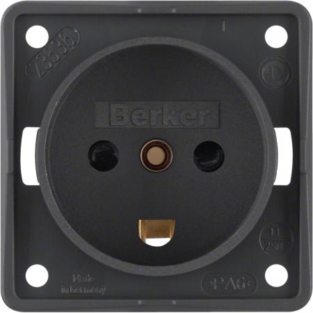Berker 962722505 Steckdose mit SK Dänemark erh BS ITG ant