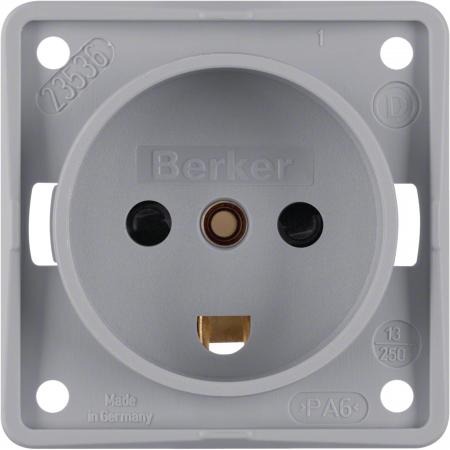 Berker 962722506 Steckdose mit SK Dänemark erh BS ITG gr