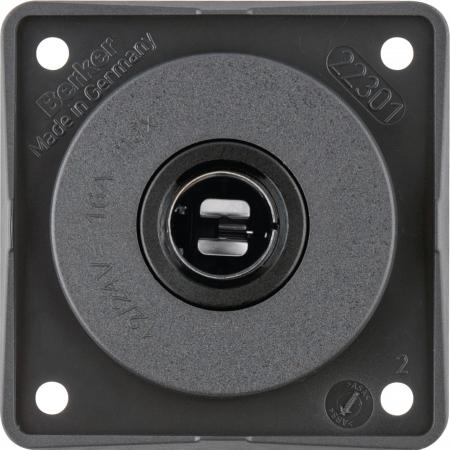 Berker 945172505 12V Steckdose Integro anthrazit matt
